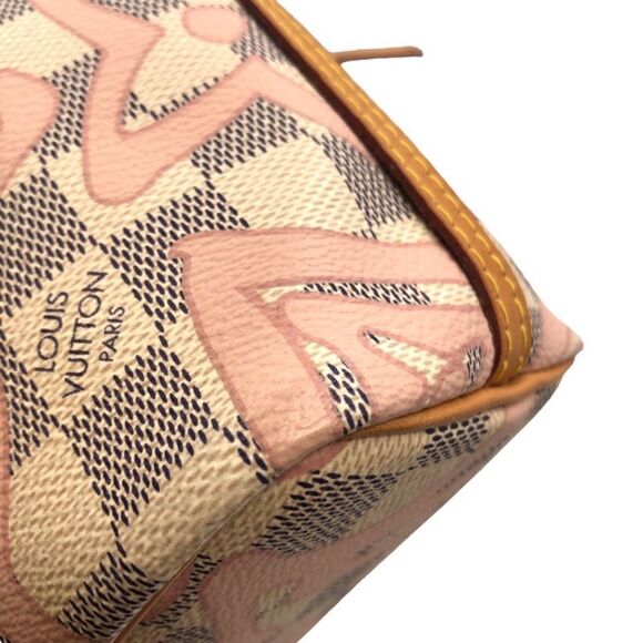 Louis Vuitton Nano Noe Damier Azur Canvas Shoulder Bag - Picture 9 of 12